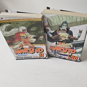 Naruto Mangas Vol 11 & 50 SET